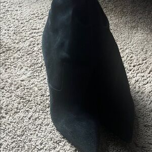 Fendi Black Suede Ankle Boots